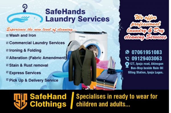 Safe Hands Laundry Services
