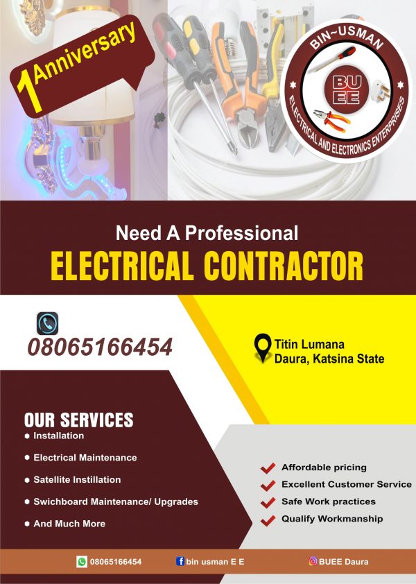 bin usman electrical and electronics enterprises.