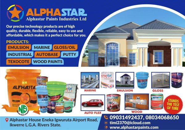 ALPHASTAR Paint Industries Limited 