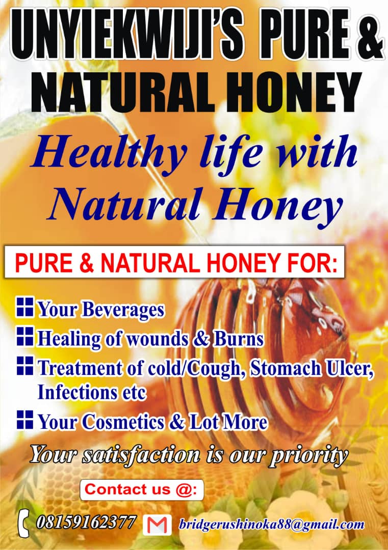 Unyiekwiji’s Pure  & Natural Honey
