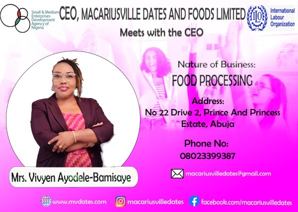 MACARIUSVILLE DATES AND FOODS LIMITED