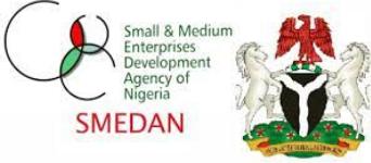 Logo of Small and Medium Enterprises Development Agency of Nigeria (SMEDAN)