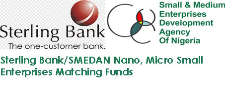 Sterling Bank/SMEDAN Logo